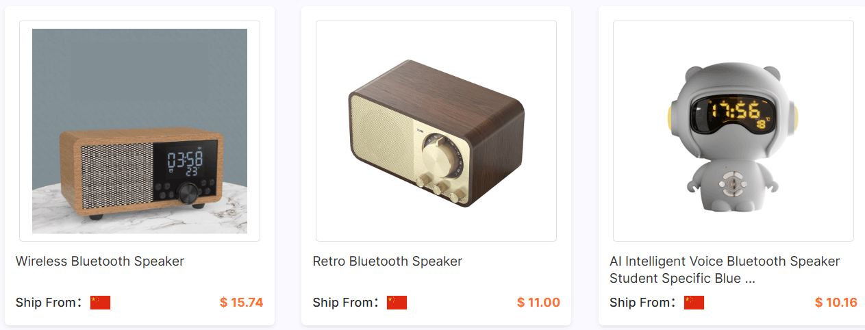 Bluetooth Speaker Dropshipping