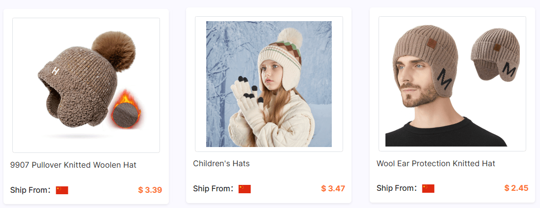 Earflap Hats Dropshipping