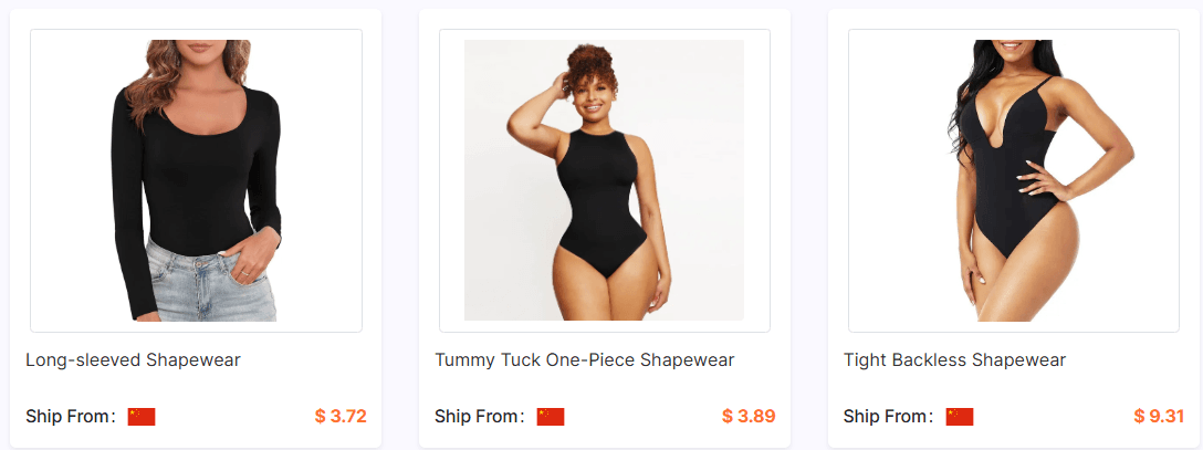 Shapewear dropshipping suppliers