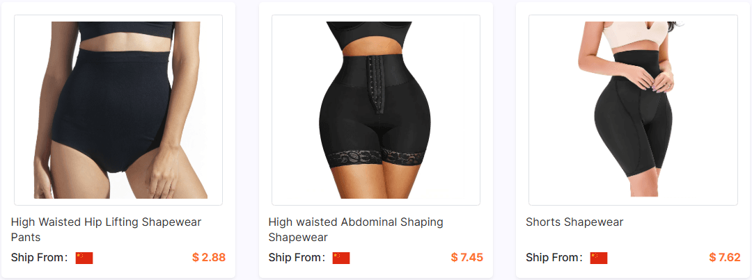 Shapewear dropshipping suppliers