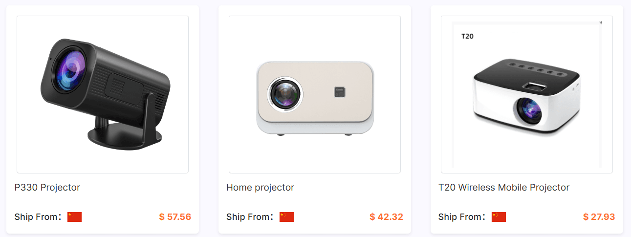 Projector Dropshipping Products