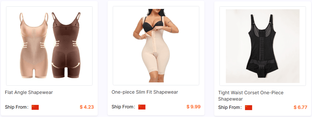 Shapewear dropshipping suppliers