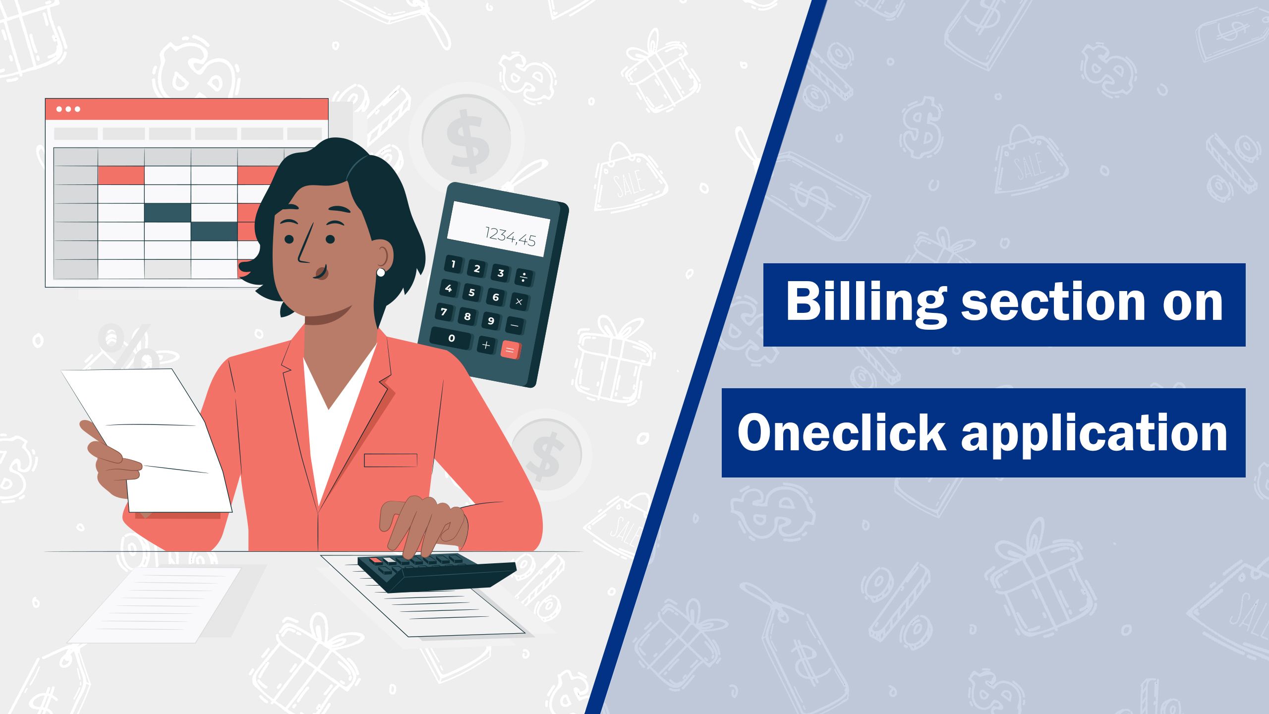 billing on oneclick app