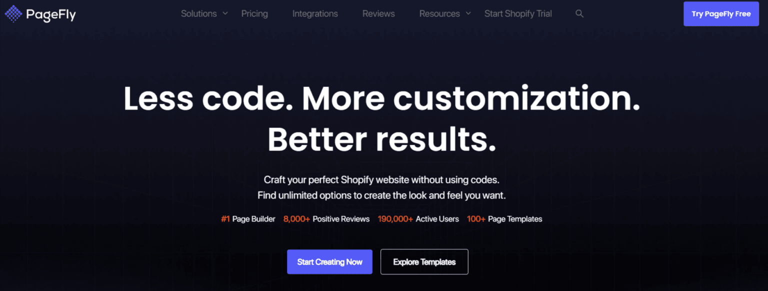 pagefly shopify page builder tools